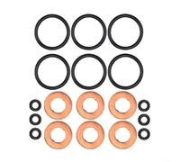 GANCEI Injector Seals Kit LR032818 18Pcs For Land Rover Freelander 2/Discovery/Sport/Evoque/Range Rover/Jaguar XF/XJ/S-Type Direct Replacement
