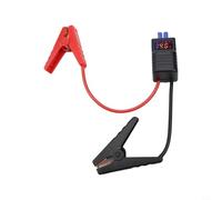 GANCEI Intelligent EC5 Car for battery Jump Starter Cable with Heavy Duty Copper Clamps and Reverse Charge Protection for 12V-24V Vehicles(LED clip)