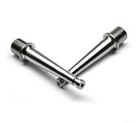 GANCEI Lightweight Alloy TC4 GR5 Bike Pedal Spindle Axle for Look Road and MTB Pedals Low Wear Fine Ground for SURFACE Sturdy Rust Resistant Cycling Parts Pair