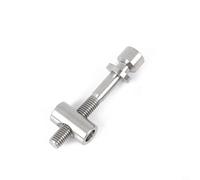 GANCEI M5x40mm Bike Seat Post Bolt Alloy Saddle Fixing Screw Inner Hex Head Fastener for Cycling Components Rainbow Color High Hardness Low Wear(M5*40mm Titanium)