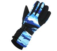 GANCEI Men's Winter Ski Gloves Waterproof Windproof Thermal Touchscreen Snow Gloves for Hiking Cycling Outdoor Sports Cold Weather(B)