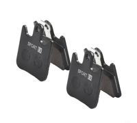 GANCEI Metal Resin Disc Brake Pads for Hope Tech X2, High Performance Replacement Upgrade for MTB Cycling, Quiet Braking, 2 Pairs Black Set