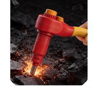 GANCEI Metric Socket Set 3/8 1000V for vde Certified Metric Socket Set(8mm) | 1000V protection, Cr-V steel core, anti-slip hex interface, red insulation, electrical safety
