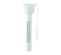 GANCEI Portable Floating Pool Thermometer 0-50°C Range, Easy Read Spa for Hot Spring Water Temp Gauge for Outdoor Garden Yard, Bright Color Plastic Design 728 Inch Length