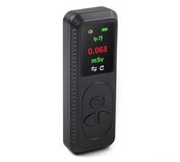 GANCEI Portable Nuclear Radiation Detector for geiger Counter Featuring for oled Screen And Sound For Hospital Workplace And Geological Exploration Use(Black)