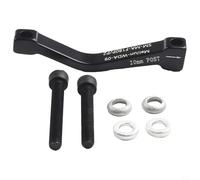 GANCEI Post Mount Disc Brake Adaptor +20mm Stainless Steel for SRAM Caliper to PM Frame Fork Front Rear Black Bicycle Part New