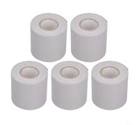 GANCEI PVC Insulating Pipe Sealing Tape 5 Rolls, 41Cm X 10M, White, For Air Conditioner Copper Pipe And Cable Protection, Home And Professional Use