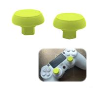 GANCEI Replacement Joysticks For PS4 DualShock4 Controller, for PLA Thumb Grips Cap To Fix for DRIFT, White Pink Green Black Gray Orange, Gaming(Green)