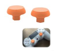 GANCEI Replacement Joysticks For PS4 DualShock4 Controller, for PLA Thumb Grips Cap To Fix for DRIFT, White Pink Green Black Gray Orange, Gaming(Orange)