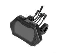 GANCEI Replacement LCD Screen for Kukirin G2 Pro E-Scooter, Shows Speed Mileage Level, Weather Resistant Control Panel Part Black