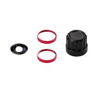 GANCEI Replacement Lens Set， For Insta360 X5 HD Optical Glass Multiple Colors With Aluminum Ring Removal Tool Camera Accessories(red)