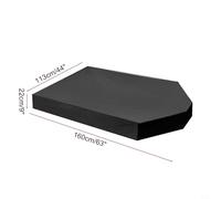 GANCEI Sandbox Cover，Oxford Cloth Sandpit Cover Boat Shape Waterproof Protective Canopy For Garden Boat Types Play Tables Outdoor Covers(Black)