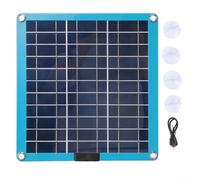 GANCEI Slim Portable Solar Panel, 10W Dual USB Ports, Waterproof 3Mm Thin Charger For Camping, Hiking, Mountaineering