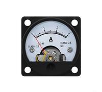 GANCEI SO-45 Analog DC Ammeter 3A Pointer Panel Current Meter Featuring Clear Scale And for zero Adjuster For Mining Metallurgy And Equipment Sets