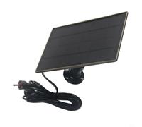 GANCEI Solar Panel For Trail Camera, 6000Mah Rechargeable Battery, Ip66 Waterproof, For Hunting, Black