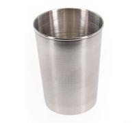 GANCEI Stainless Steel Cup 30/70/180/320ml, Single Wall Beer Cola Mug With Wide Base, Silver,For Bar Coffee Shop Office(320ml)