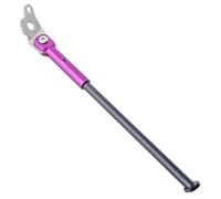 GANCEI Stainless Steel Right Kickstand for 20 Inch Folding Bike Quick Release Mount Compatible with for DAHON 451 S20 P9 P10 Anti Slip Base(Purple)