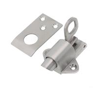 GANCEI Stainless Steel Spring Loaded Latch Lock For Internal Doors，Automatic Door Lock Bolt For Casement Balcony Doors Anti Theft Security