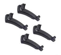 GANCEI Steering Control Chute Flanges for 731-04869A Snow Blower, 4-Pack Black Plastic Parts for Improved Precision and Easy Installation