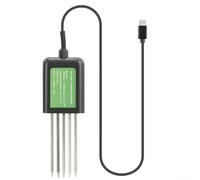 GANCEI USB Soil Sensor, 7 In 1 Smart Soil-Tester PH Temperature Humidity Meter For Android Devices For Agriculture Research