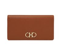 Gancini Continental Wallet - female - Ferragamo - Wallets & Cardholders - Brown - ONE SIZE - Accessories ONE SIZE