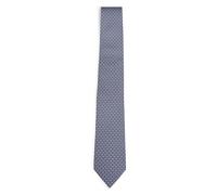 Gancini Silk Tie - male - Ferragamo - Ties - Blue - ONE SIZE - Accessories ONE SIZE