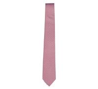 Gancini Silk Twill Tie - male - Ferragamo - Ties - Pink - ONE SIZE - Accessories ONE SIZE