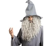 Gandalf Wig with Beard - Lord of the Rings (Warner Bros Official) Funidelia