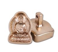 Gandhanra Authentic Tibetan TSA TSA Molds - 13 Types Mini Buddha Statue Clay Molds, Handmade Brass Molds for DIY Sacred Art, Decoration, and Spiritual Practice