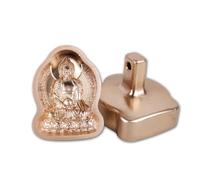 Gandhanra Authentic Tibetan TSA TSA Molds - 13 Types Mini Buddha Statue Clay Molds, Handmade Brass Molds for DIY Sacred Art, Decoration, and Spiritual Practice