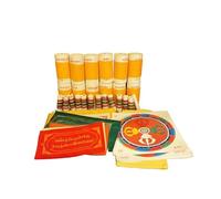 Gandhanra Tibetan Sacred Consecration Kit for Statue Filling - Complete Set of Mantra Scrolls, Mani Pills & Central Spine - SokShing - Made & Blessed at Larung Gar Buddhist Academy