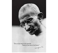 Gandhi Live Forever Maxi Poster
