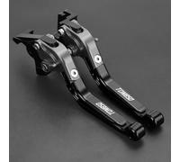 GANDUS for Yamaha TDM850 1991-2002 Motorcycle Accessories Folding Adjustable Brake Clutch Levers Handlebar Grips(Black2)