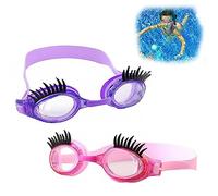 GANDUS Goggles With Lashes,Eyelash Goggles For Swimming,No Slip Leak Goggles Anti Fog Goggles C,one size)