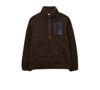 Gandys Men's Kodiak Fleece Overhead Funnel Neck in Brown | Size: Medium Gandys Brown M