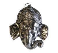 Ganesh Head Wall Plaque - Small - Lord Ganesha Wall Art - Spiritual Hanging and Decoration