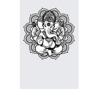Ganesh Mandala: Graph Paper Notebook, 6x9 Inch, 120 pages