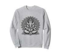 Ganesh Symbol Yoga Hindu Elephant God Ganesha Puja Sweatshirt