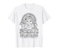 Ganesh Symbol Yoga Hindu Men Women Meditation T-Shirt