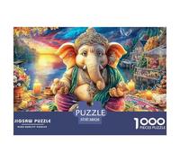 Ganesha Altar SceneJigsaw Puzzles for Adults Featuring 1000 Advanced And Challenging Educational Games - These Serve As The Quintessential Gift Jigsaw Puzzles for Adults And Kids Age 12 Years Up 38x2