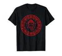 Ganesha Elephant Mandala Art T-Shirt