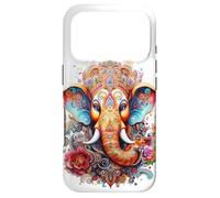Ganesha Hindu God Spiritual Elephant Meditation Chakra Yoga Case for iPhone 17 Pro