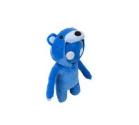 VFM - Gang Beasts Bear Soft Toy Video Game Plush with Hooded Jumper Stuffed Toy Plush Toy Cute Stuffed Plushie, Gifts for Birthday, Valentine's Day Chirstmas - 28cm Blue
