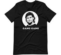Gang Gang Theo Von Fan Art Graphic Tee Short-Sleeve T-Shirt Black L