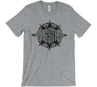 Gang Starr T Shirt Hip Hop Tee Mens Grey