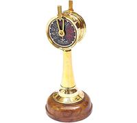 Ganga Nautical 6'' Nautical Brass Telegraph, Maritime Ship's Engine Telegraph, Sound Telegraph for Home & Office Decor