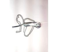 Ganga Nautical Silver Whistle or Boson Pipe: Nautical Collection (1, Brass) Solid Brass Material for This Item.