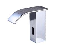 Gangang Automatic Sensor Non-Contact Faucet Square Body Wash Basin Automatic Bathroom Tap Touchless Infrared Waterfall Basin Mixer