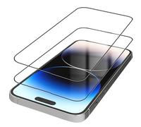 GANGANPRO 2 Pack HD Screen Protector Compatible with Xiaomi Redmi 13C 5G,9H Hardness Bubble Free Anti-Scratch Private Tempered Film