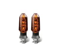GANGCXV Motorbike Turning Indicators For Benelli TNT600 TNT300 TNT 600 300 Mini 8mm Amber Flashing Blinker Lamp 12V Moto Indicator(2 x Amber Shell)
